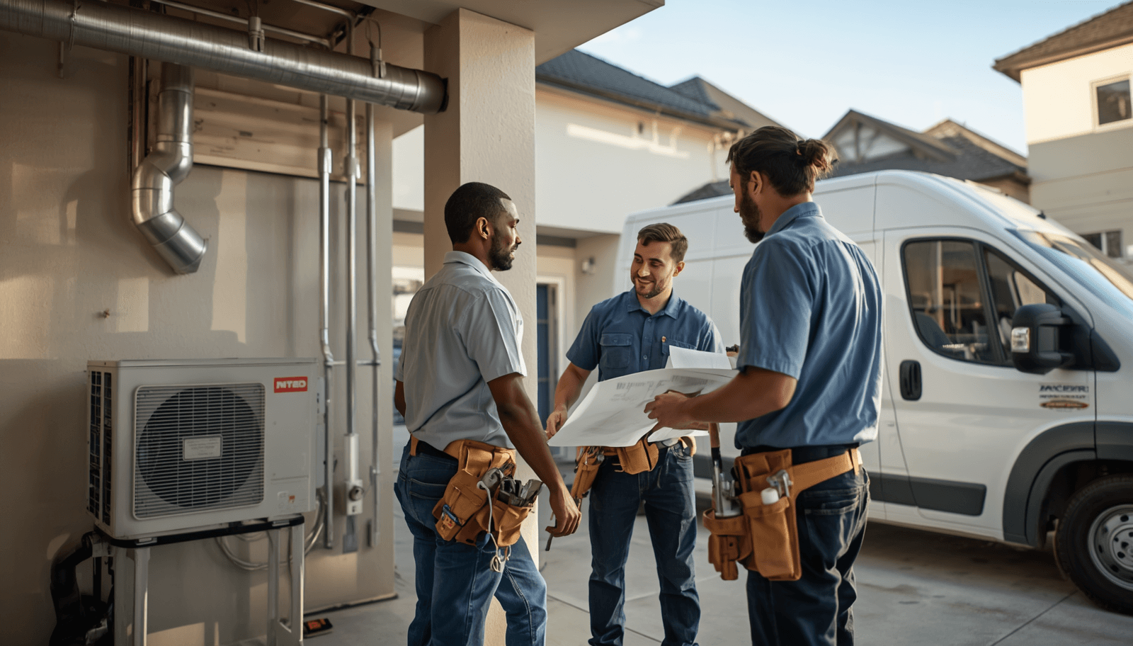 HVAC at work in Mccarran