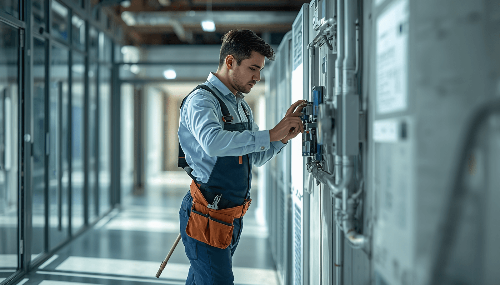 Maintenance & Facilities at work in Midland